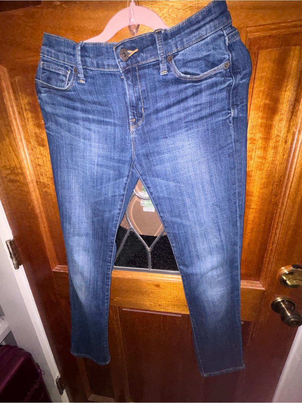 Lucky Brand High-Rise Dark Blue Denim Jeans size 4, Jeans Days ahead! EUC
